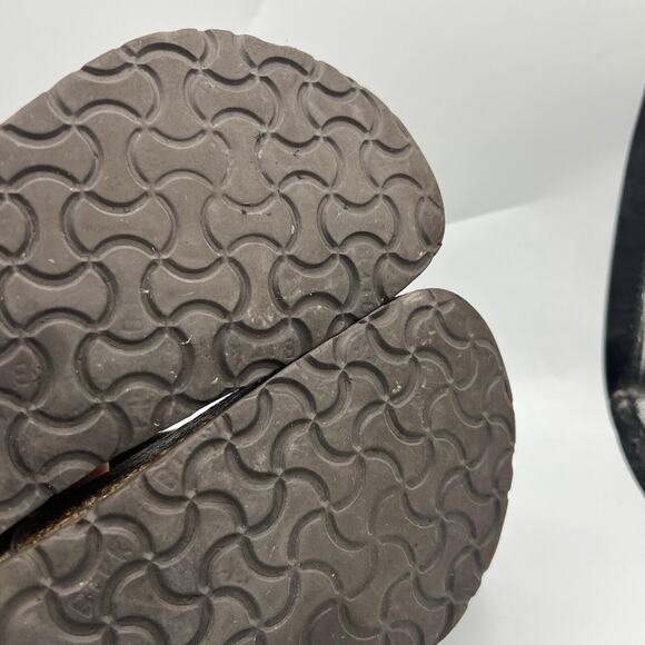 BIrkenstock Gizeh Birko Sandals Womens 8 Flor Flip Flop Brown Size 39 Germany - Picture 11 of 12